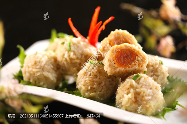 糯米豬肉丸