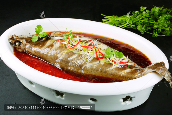 清蒸鰈魚