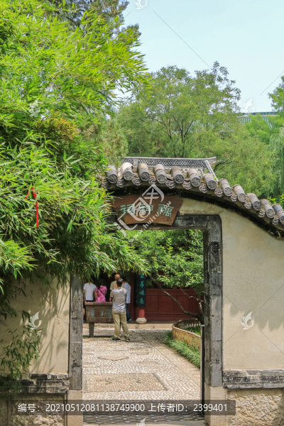 濟南大明湖藕神祠