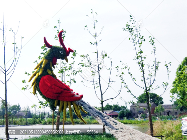 鳳凰綠雕