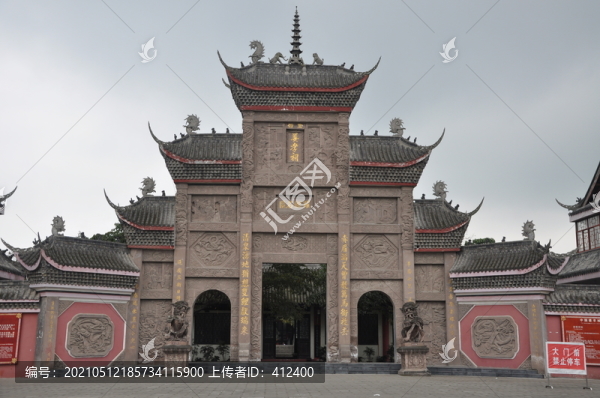 石雕門牌樓