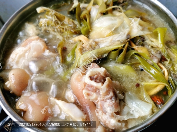 霸王花霸王鞭燉豬腳