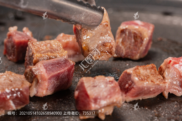 烤牛肉粒