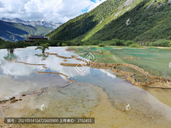 黃龍五彩池