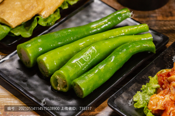 烤青椒