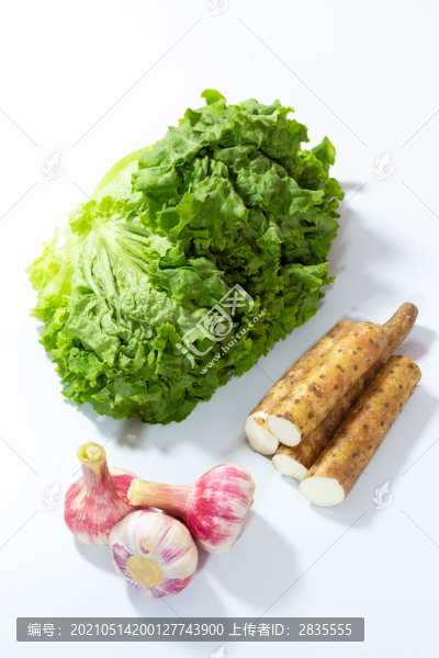 生菜大蒜山藥棒