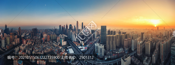 都市風(fēng)光清晨