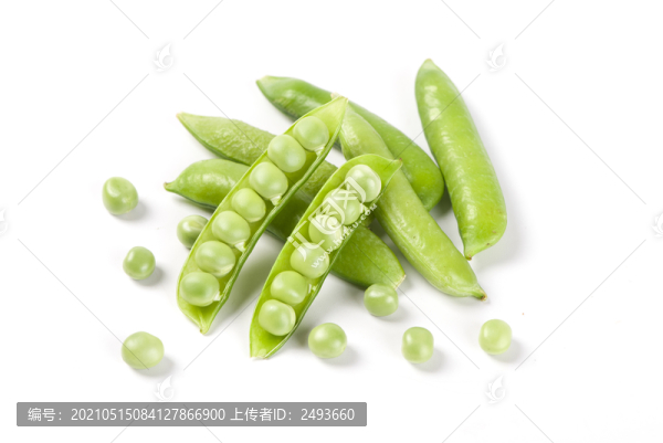 新鮮豌豆素材