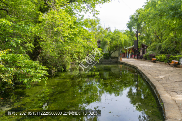 云南麗江束河古鎮(zhèn)風(fēng)光