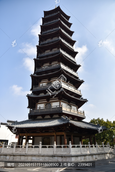 上海嘉定安亭老街永安塔