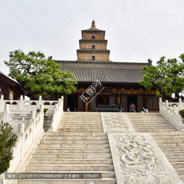 西安大雁塔大慈恩寺