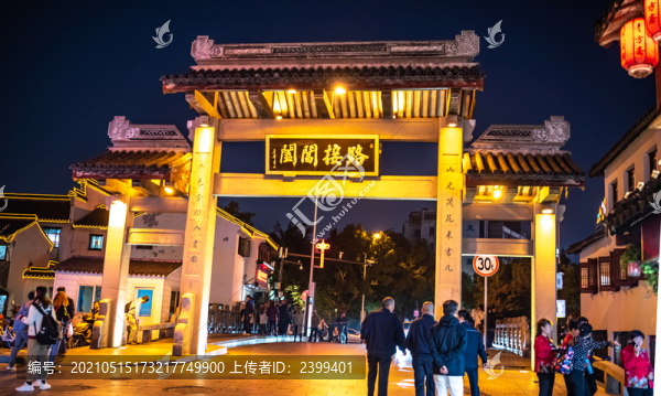 蘇州山塘街夜色