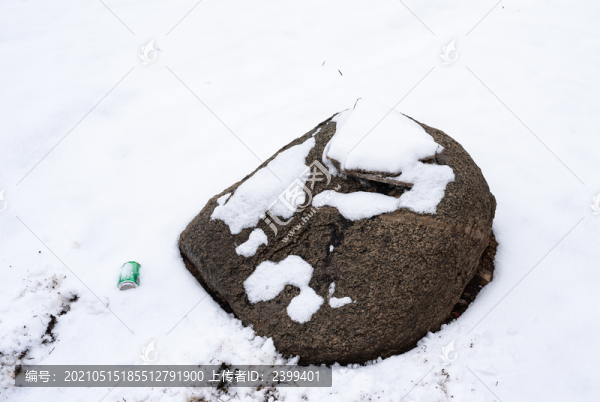 鄉(xiāng)村田園家園雪景