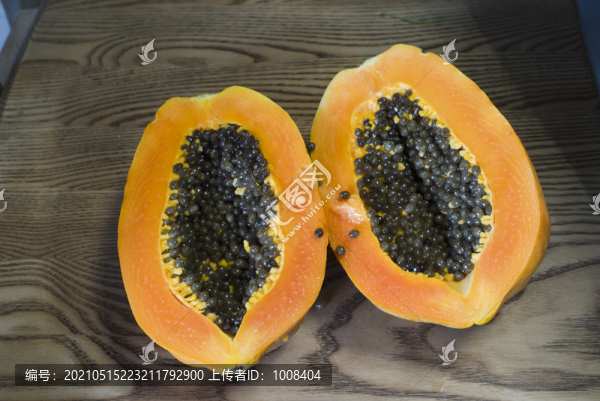 新鮮的木瓜
