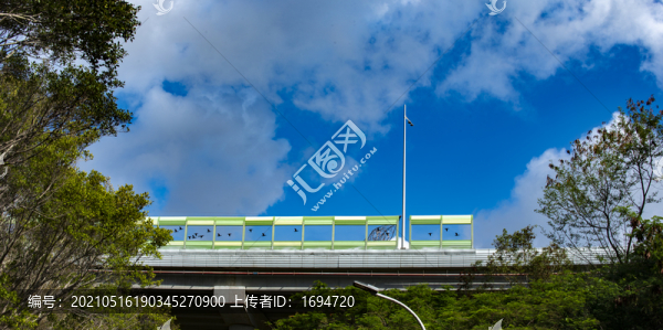 高架橋的風景