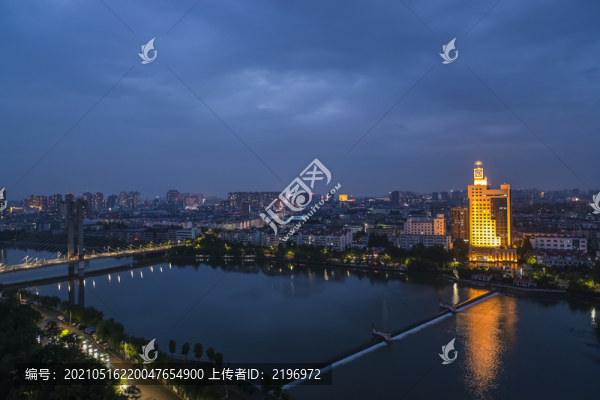 靜美的城市夜色圖片