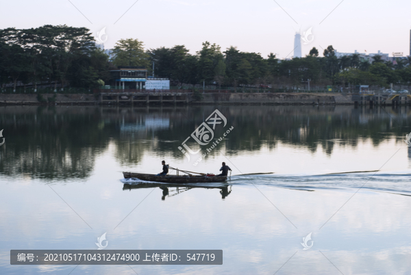 東江云彩傍晚