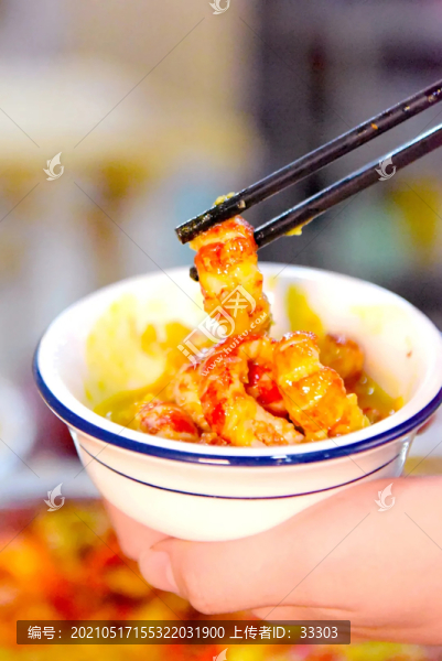 龍蝦肉特寫