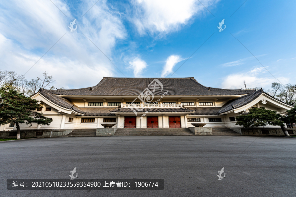 歷史建筑中國長春偽滿洲國日本神