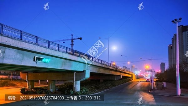 立交橋夜景