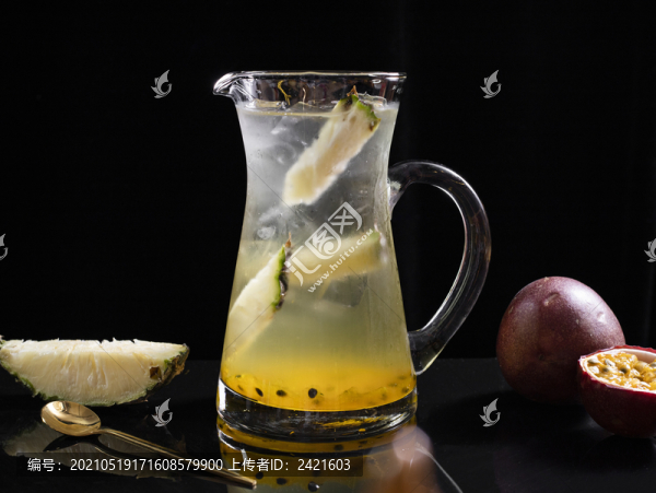 百香果氣泡水