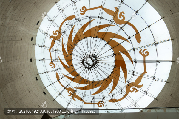 成都金沙遺址博物館太陽神鳥
