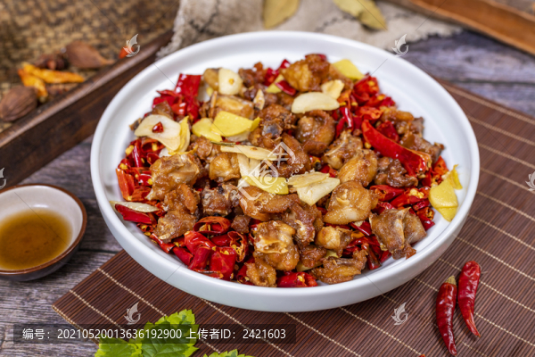 麻辣雞脆骨