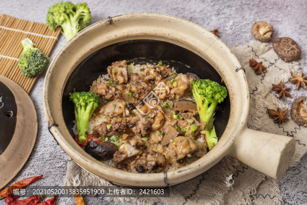排骨煲仔飯