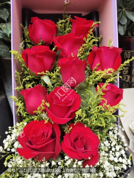 盒裝玫瑰花