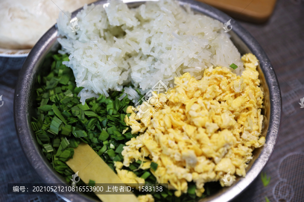 韭菜雞蛋餡