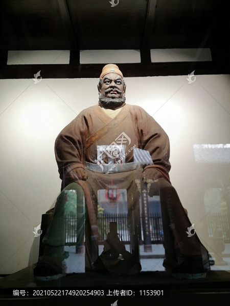 張飛塑像