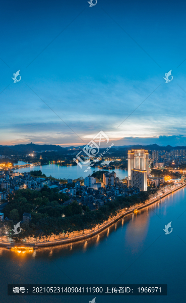 惠州西湖夜景