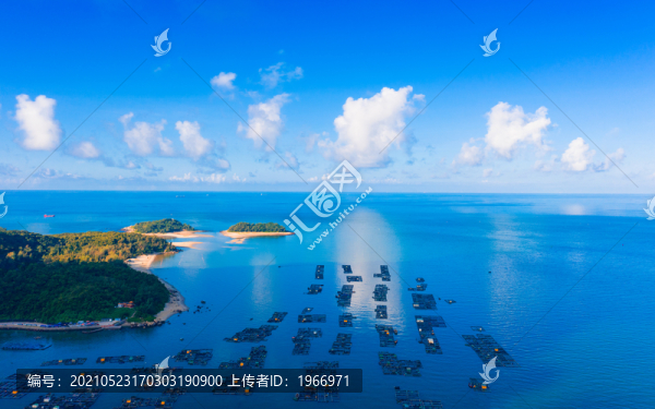 廣東陽江海陵島與馬尾島風(fēng)光