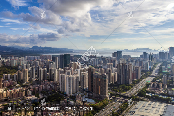 深圳深圳灣城市建筑
