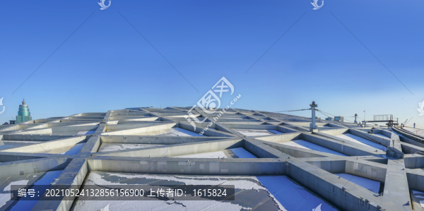 鳥(niǎo)巢體育場(chǎng)鋼結(jié)構(gòu)頂棚大畫(huà)幅