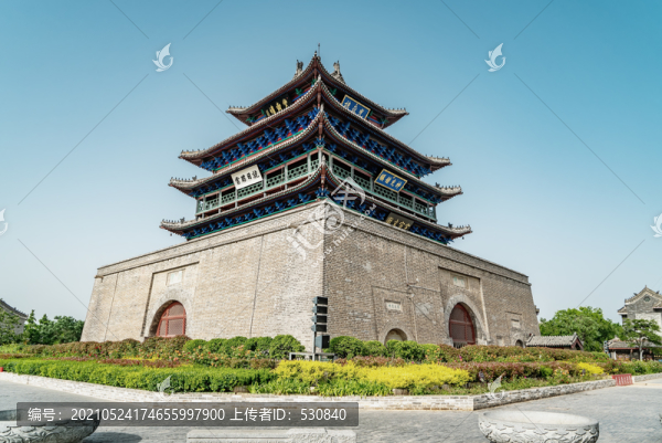 聊城古城區(qū)古建筑