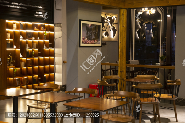 休閑咖啡店內(nèi)景