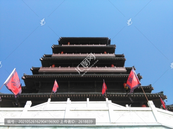 漢城湖公園的塔-匯圖網(wǎng) www.fosd68.com 漢城湖公園的塔