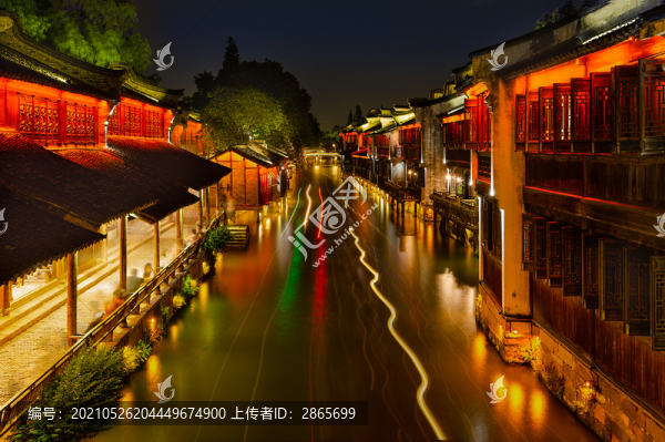 江南水鄉(xiāng)烏鎮(zhèn)之夜