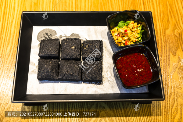 坡子街火宮殿小吃非遺臭豆腐