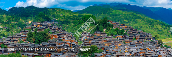 貴州西江千戶苗寨風(fēng)光