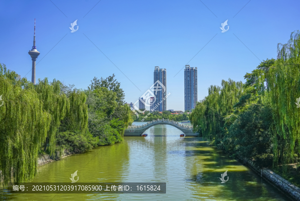 天津水上公園石拱橋