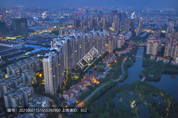 航拍佛山禪城