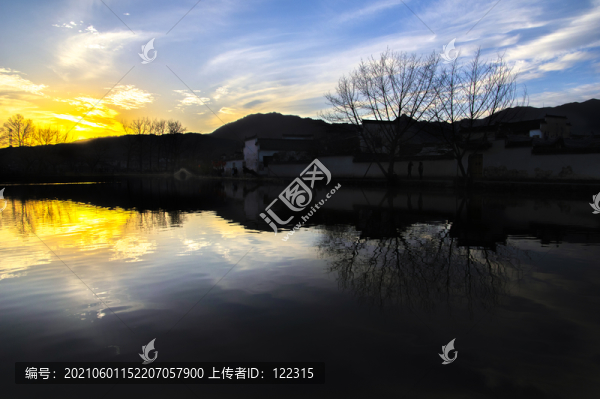宏村南湖風(fēng)光