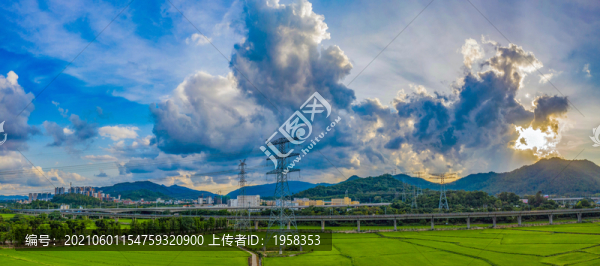 中山市崖口村田園風(fēng)光