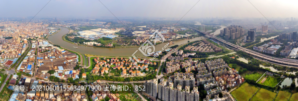 航拍佛山禪城