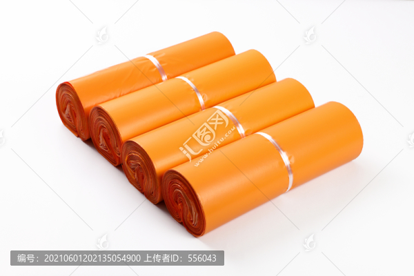 橙色的環(huán)保袋子