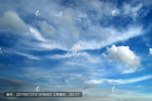 藍(lán)天白云