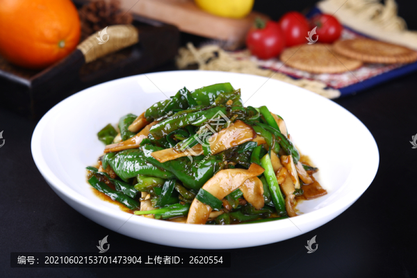 擂辣椒炒杏鮑菇