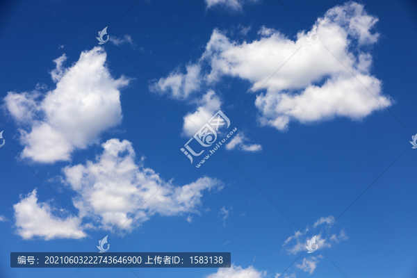藍天白云